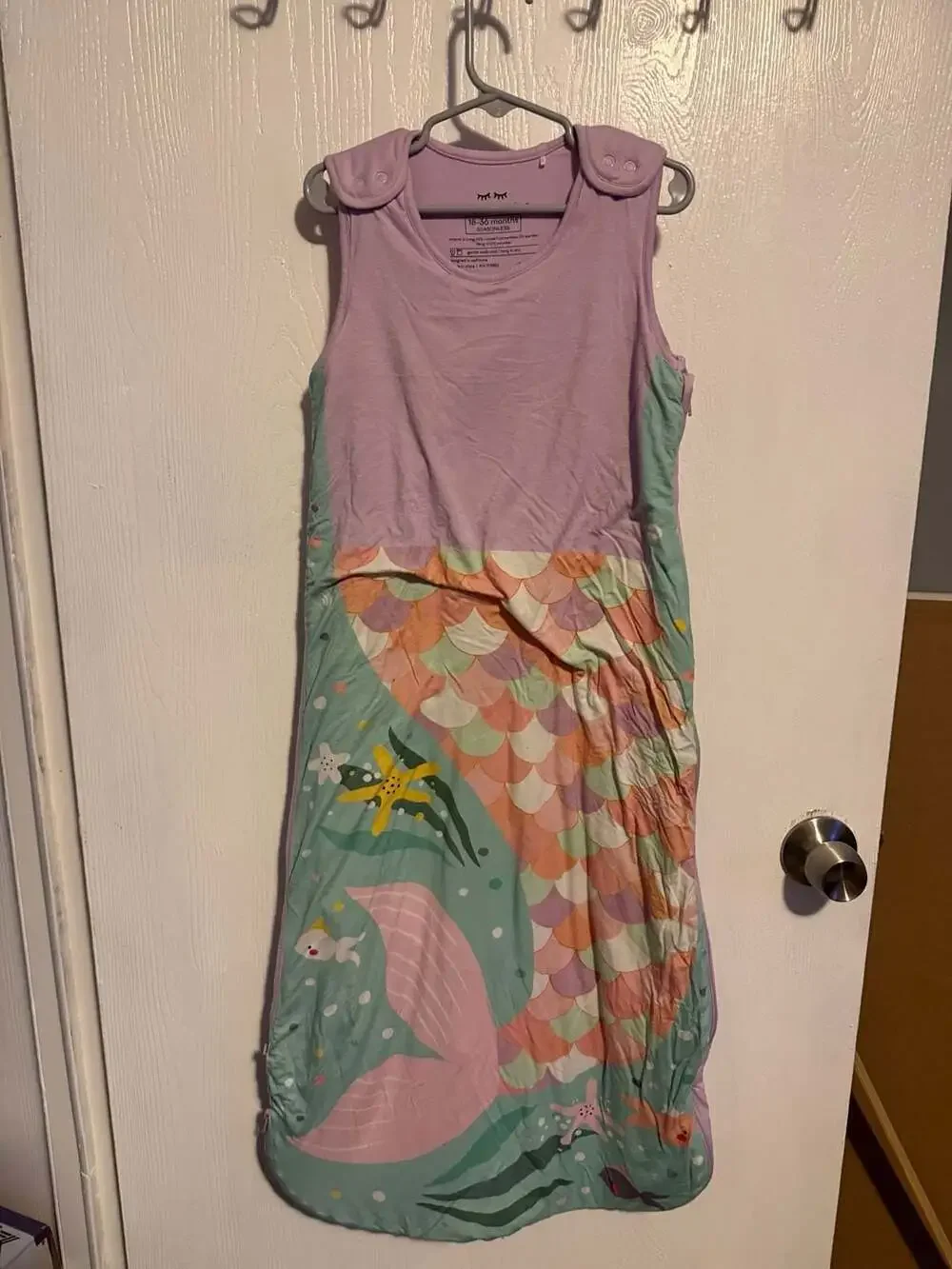 Little Sleepies Mermaid Seasonless Sleep Bag 18-36 Months